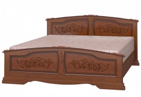 ЕЛЕНА Кровать из массива 1800 (Орех) в Талице - talica.mebel-74.com | фото