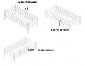 Кровать одноярусная Сонечка (800*1900) модульная в Талице - talica.mebel-74.com | фото