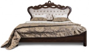Кровать с мягким изголовьем Афина 1600 (караваджо) в Талице - talica.mebel-74.com | фото