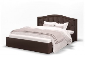 Кровать Стелла 1400*2000 + ПМ (Лесмо brown) коричневый в Талице - talica.mebel-74.com | фото