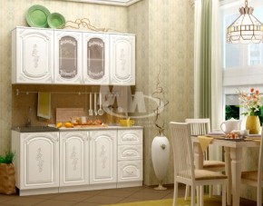 ЛИЗА-2 Кухонный гарнитур 1,7 Белый глянец холодный в Талице - talica.mebel-74.com | фото