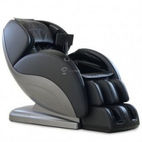Массажное кресло PS6500 черно-серебряное в Талице - talica.mebel-74.com | фото