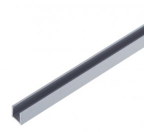 Планка для стеновой панели П-образная 6 мм (алюминий) в Талице - talica.mebel-74.com | фото