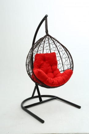 Подвесное кресло Бароло (коричневый/красный) в Талице - talica.mebel-74.com | фото