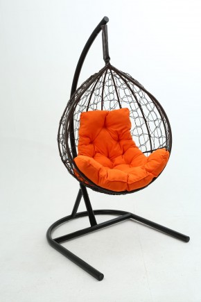 Подвесное кресло Бароло (коричневый/оранжевый) в Талице - talica.mebel-74.com | фото