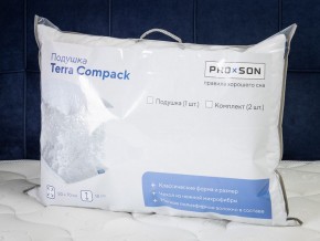 PROxSON Комплект подушек Terra Compack (Микрофибра Полотно) 50x70 в Талице - talica.mebel-74.com | фото