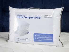 PROxSON Подушка Terra Compack mini (Микрофибра Полотно) 40x60 в Талице - talica.mebel-74.com | фото