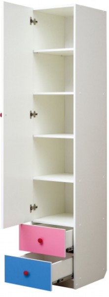 Шкаф 1-но дверный с ящиками и фотопечатью Совята 1.1 (400) в Талице - talica.mebel-74.com | фото