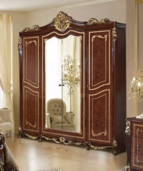 Шкаф 4-х дверный с зеркалами (19.144) Джоконда в Талице - talica.mebel-74.com | фото