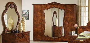Шкаф 5-и дверный с зеркалами (20.145) Тициана (орех) в Талице - talica.mebel-74.com | фото