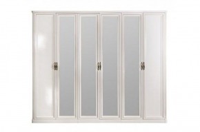 Шкаф 6-ти ств (2+2+2) с зеркалами Натали (комплект) в Талице - talica.mebel-74.com | фото