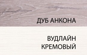 Шкаф угловой с полками 97х97, OLIVIA, цвет вудлайн крем/дуб анкона в Талице - talica.mebel-74.com | фото