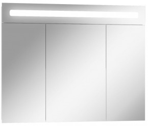 Шкаф-зеркало Аврора 90 с подсветкой LED Домино (DV8011HZ) в Талице - talica.mebel-74.com | фото