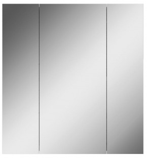 Шкаф-зеркало Норма 65 3 двери АЙСБЕРГ (DA1640HZ) в Талице - talica.mebel-74.com | фото