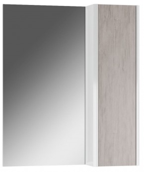 Шкаф-зеркало Uno 60 Дуб серый левый/правый Домино (DU1503HZ) в Талице - talica.mebel-74.com | фото
