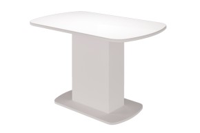 Стол обеденный Соренто (Белый глянец) в Талице - talica.mebel-74.com | фото
