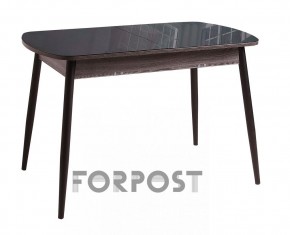 Стол раздвижной со стеклянной столешницей (BLACK, WHITE) в Талице - talica.mebel-74.com | фото