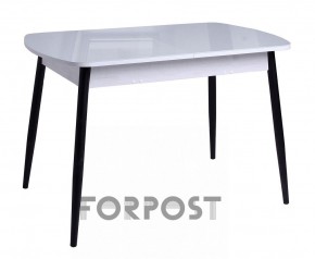 Стол раздвижной со стеклянной столешницей (BLACK, WHITE) в Талице - talica.mebel-74.com | фото