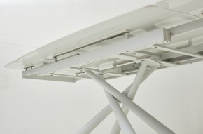 Стол RIVOLI 140 GLOSS LUXURY PANDORA SOLID CERAMIC / WHITE, ®DISAUR в Талице - talica.mebel-74.com | фото
