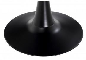 Стол стеклянный Tulip 90x74 black glass в Талице - talica.mebel-74.com | фото