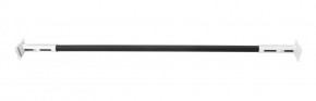Турник раздвижной 1450-1700 цв. белый-черный FLEXTER PROFI в Талице - talica.mebel-74.com | фото