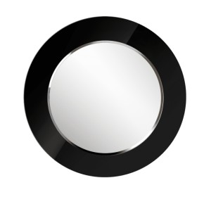 Зеркало круглое черный (РМ/02) в Талице - talica.mebel-74.com | фото