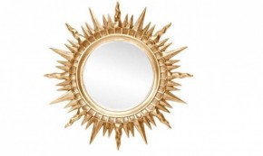 Зеркало круглое золото (1810(1) в Талице - talica.mebel-74.com | фото