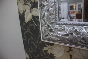Зеркало Тиффани Premium черная/серебро (ТФСТ-2(П) в Талице - talica.mebel-74.com | фото